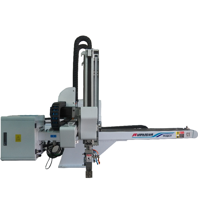 Industriel AC servomotor 3 aksel arm robot manipulator plast maskine robot