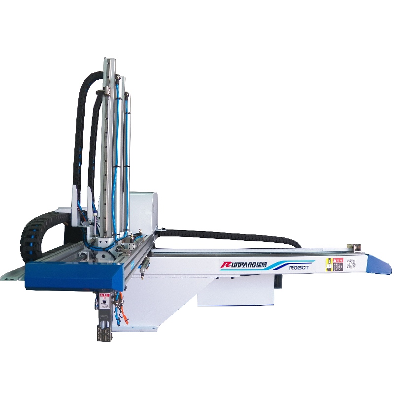 Kina injektion robot vandret dobbeltarm manipulator producent